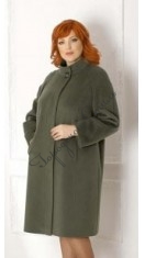 Элегантное пальто для женщин, прямого силуэта
